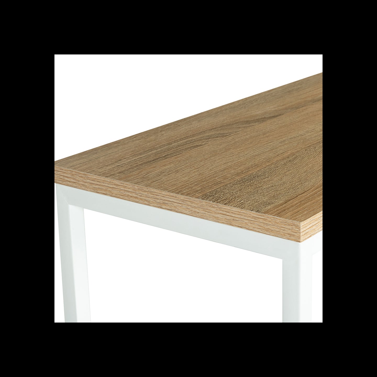 IDMarket - Consolle DETROIT design industriale e metallo bianco