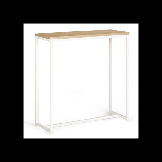 IDMarket - Consolle DETROIT design industriale e metallo bianco