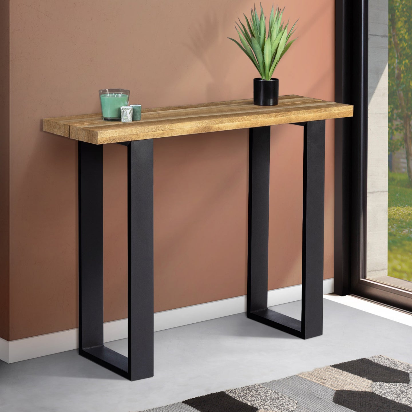 IDMarket - Consolle efecto doga BLANCA