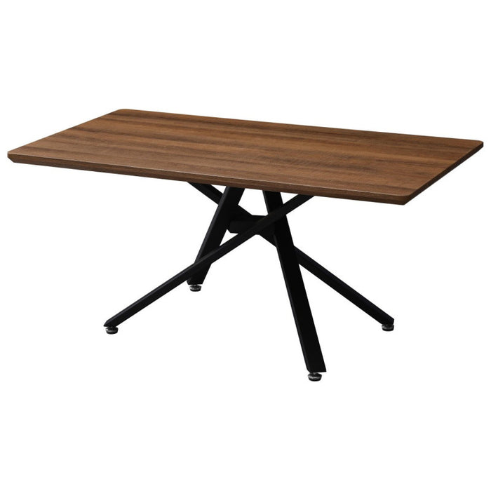 Consolle Jasper 100x60x50 Top Noce + Gambe Nere