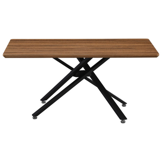 Consolle Jasper 100x60x50 Top Noce + Gambe Nere