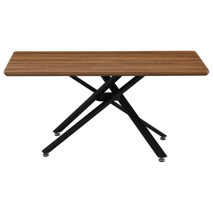 Consolle Jasper 100x60x50 Top Noce + Gambe Nere