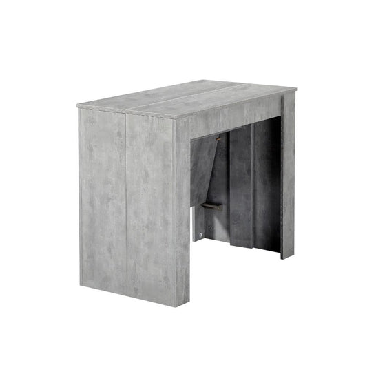 Consolle allungabile Ofelia 90x50x76h cm colore cemento