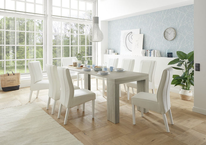 Consolle Sole allungabile, 5 allunghe in finitura Olmo, ZLCCNSSOO