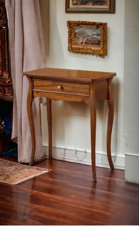 Consolle in legno 1 cassetto arte povera l.62 p.31 h.70 - Mobili 2G