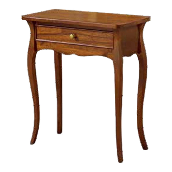 Consolle in legno 1 cassetto arte povera l.62 p.31 h.70 - Mobili 2G