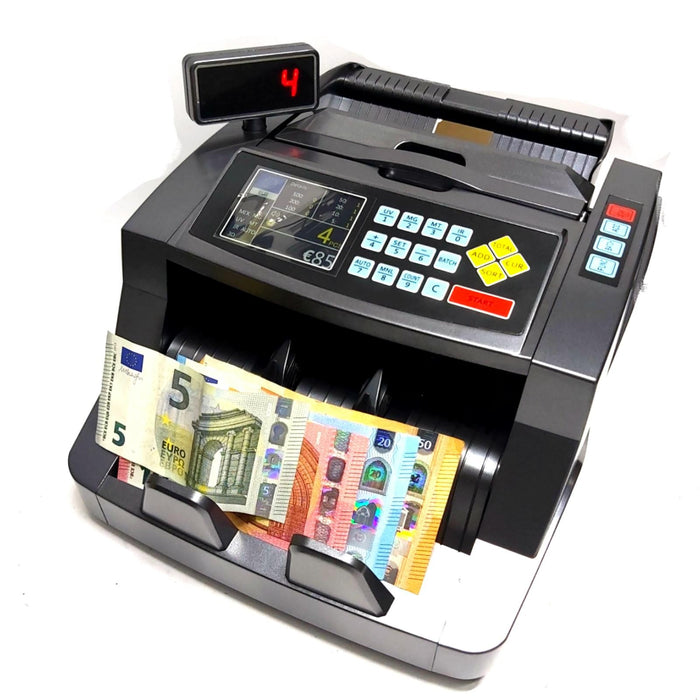 CONTA BANCONOTE MISTE VERIFICA SOLDI FALSI RILEVA VALORIZZATORE AGGIORNABILE CON USB - ZENCOCCO