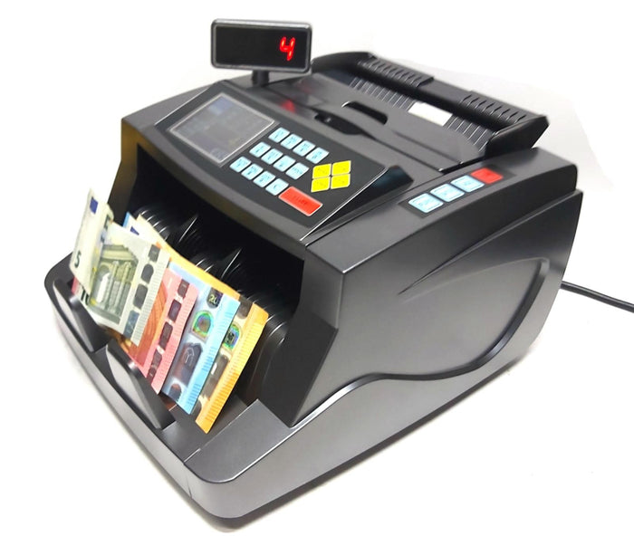 CONTA BANCONOTE MISTE VERIFICA SOLDI FALSI RILEVA VALORIZZATORE AGGIORNABILE CON USB - ZENCOCCO