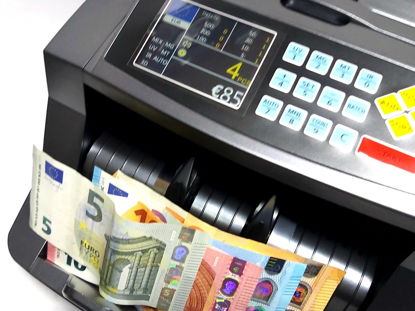 CONTA BANCONOTE MISTE VERIFICA SOLDI FALSI RILEVA VALORIZZATORE AGGIORNABILE CON USB - ZENCOCCO