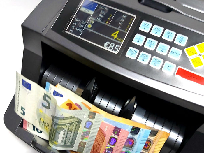 CONTA BANCONOTE MISTE VERIFICA SOLDI FALSI RILEVA VALORIZZATORE AGGIORNABILE CON USB - ZENCOCCO