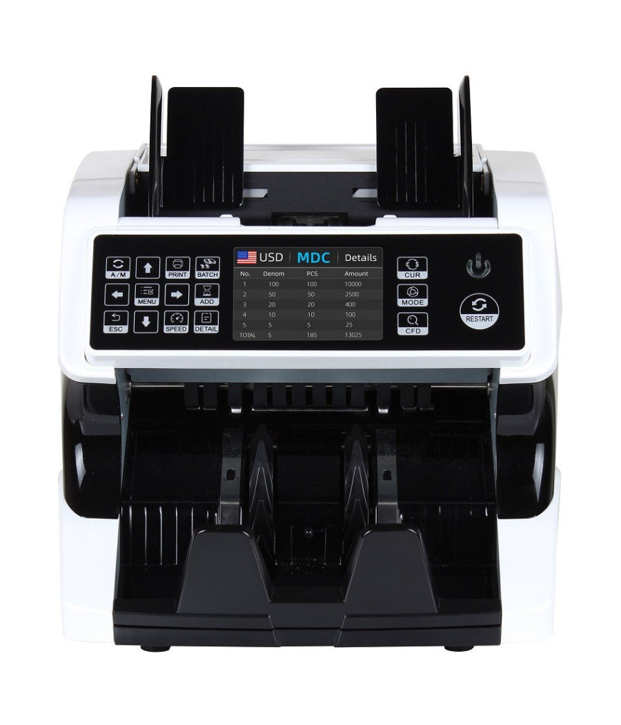 Contabanconote Dollaro Euro Contatore Di Valore Misto Rilevatore Dual Cis Al-920         