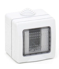 Contenitore 1 Moduli Copri Interruttori Parete Jk Lk44001 Ip55 Scatola Prese         