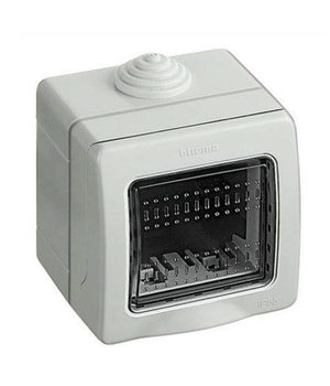 Contenitore 2 Moduli Copri Interruttori Parete Jk Lk44002 Ip55 Scatola Prese         