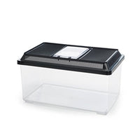 Trade Shop - Contenitore Box 32x21,5x21cm Terrario Acquario Pesci Animali In Plastica Cod. 500 -