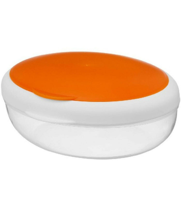 Contenitore Cibo Porta Pranzo Posate Forchetta Pieghevole Contorni Ovale Lavoro         