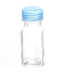 Contenitore In Vetro Porta Spezie Sale E Pepe Con Tappo Colorato         