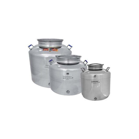 Contenitore inox Sansone da 30 Litri