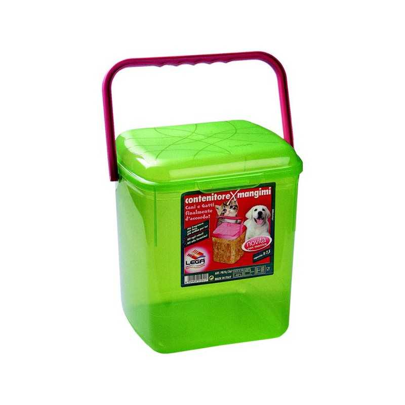 Contenitore Mangimi L 7,5 cm 25X23 Lega