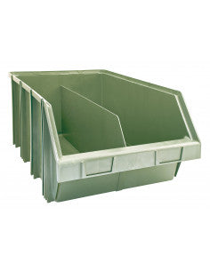 Contenitore sovrapponibile in PEHD - Modello 6KD - L 45 x H 30 x P 71 cm