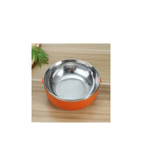 Contenitore Termico Porta Pranzo Alimenti Plastica Acciaio Inox Thermos 600 Ml         