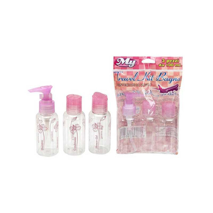 Contenitori Bagno Set Viaggio pz.3 My