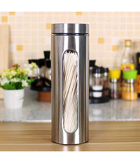 Contenitori Per Alimenti In Acciaio Per Tè Spezie Caffè Biscotti Zucchero 30.5cm         