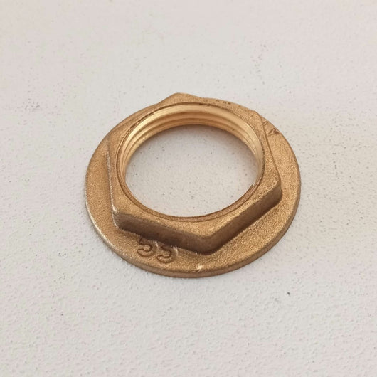 Controdado da 1 flangiato dado di ottone