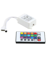 Controller Dimmer Con Telecomando Per Strisce Strip Led Rgb 5050 24 Tasti         