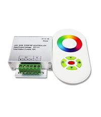 Controller Dimmer Rgb Telecomando Touch Rf 12-24v 18a Per Striscia Led 5050 Rgb         