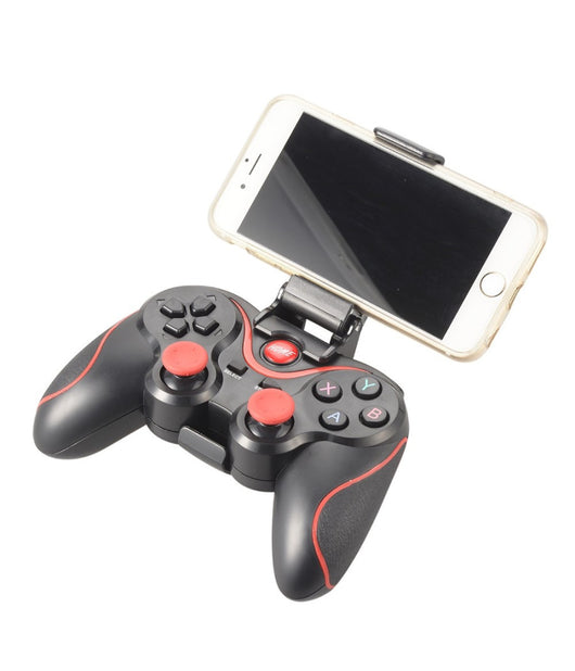 Controller Gamepad Wireless Bluetooth Con Supporto Per Cellulare Smartphone         
