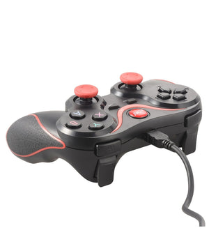 Controller Gamepad Wireless Bluetooth Con Supporto Per Cellulare Smartphone         