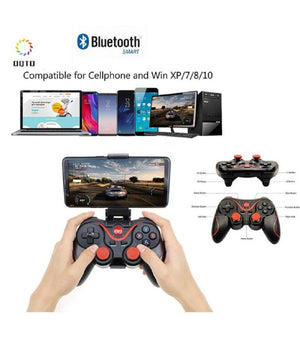Controller Joystick Wireless Android Smartphone Pc Ios Gamepad Bluetooth         