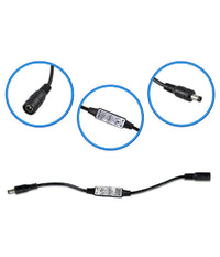 Controller Strisce Led Dimmerabile Con Connettore Jack 5mm Maschio A Femmina         