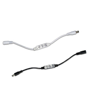 Controller Strisce Led Dimmerabile Con Connettore Jack 5mm Maschio A Femmina         