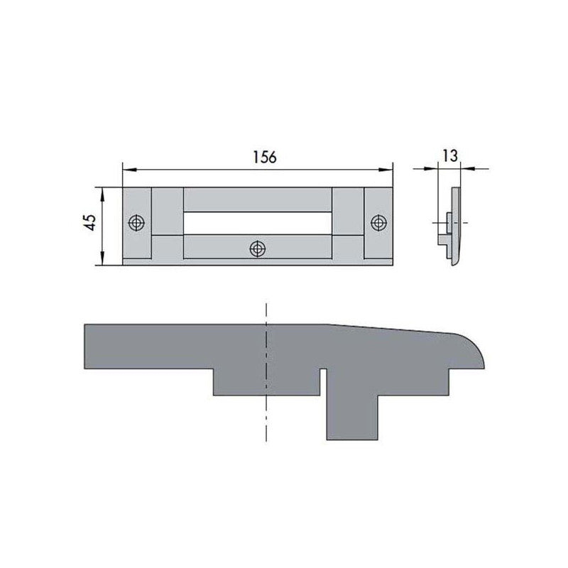 Contropiastra Serrature 06141-37-0 Cisa