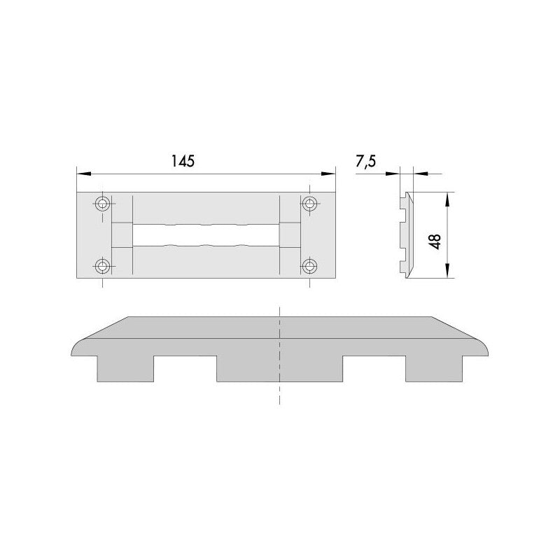 Contropiastra Serrature 06277-14-0 Cisa