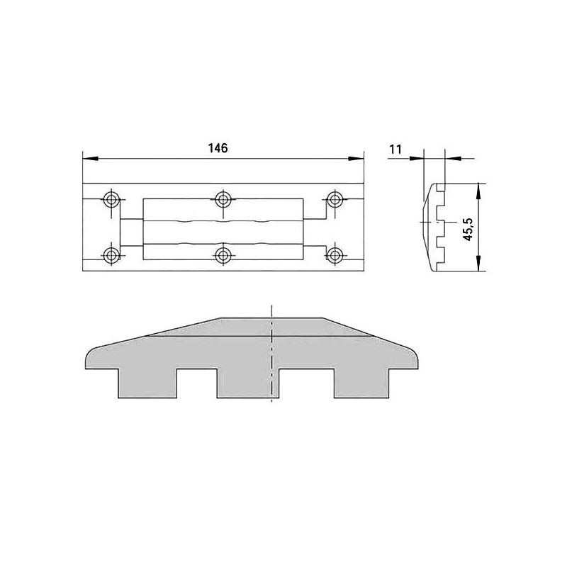 Contropiastra Serrature 06277-92-0 Cisa