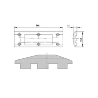 Contropiastra Serrature 06277-92-0 Cisa
