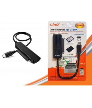 Convertitore Adattatore Da Hard Disk Usb Type-c A Sata A 15pin 2,5" Hdd Tpc-sa3125         