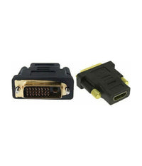 Convertitore Adattatore Dvi-d Maschio A Hdmi Femmina Per Monitor Immagini Q-c30         