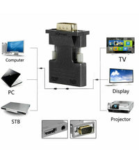 Convertitore Adattatore Video Da Presa Vga Maschio A Hdmi Femmina Audio Vga-hd227         