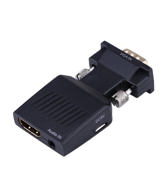 Convertitore Adattatore Video Da Presa Vga Maschio A Hdmi Femmina Audio Vga-hd227         