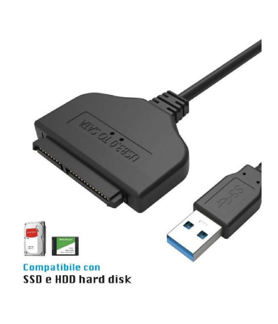 Convertitore Cavo Adattatore Sata Usb 3.0 20cm Ssd Hdd Hard Disk Maxtech Sa-u3.0         
