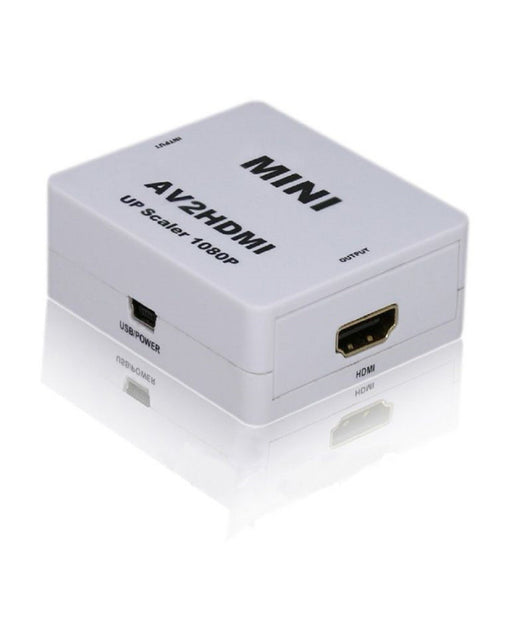 Convertitore Da Rca Av A Hdmi 1080p Adattatore Usb Av2hdmi Converter Maxtech Crca-hdmi         