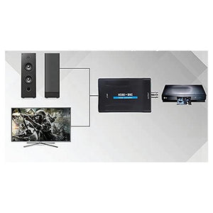 Convertitore Video Da Hdmi A Bnc Adattatore Segnale Audio Pal/ntsc 480p Chdmi-bn         
