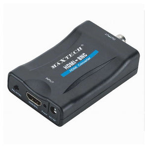 Convertitore Video Da Hdmi A Bnc Adattatore Segnale Audio Pal/ntsc 480p Chdmi-bn         