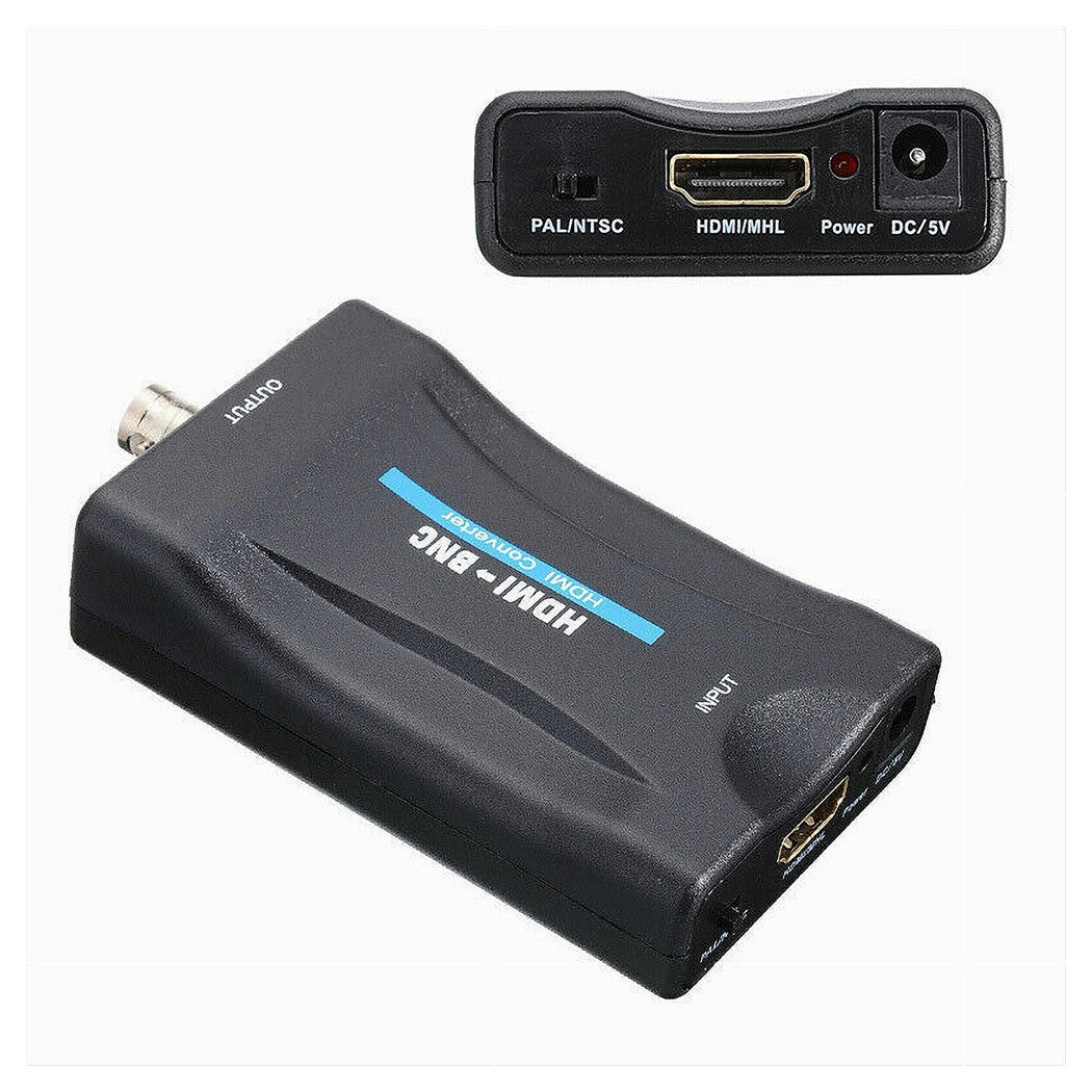 Convertitore Video Da Hdmi A Bnc Adattatore Segnale Audio Pal/ntsc 480p Chdmi-bn         