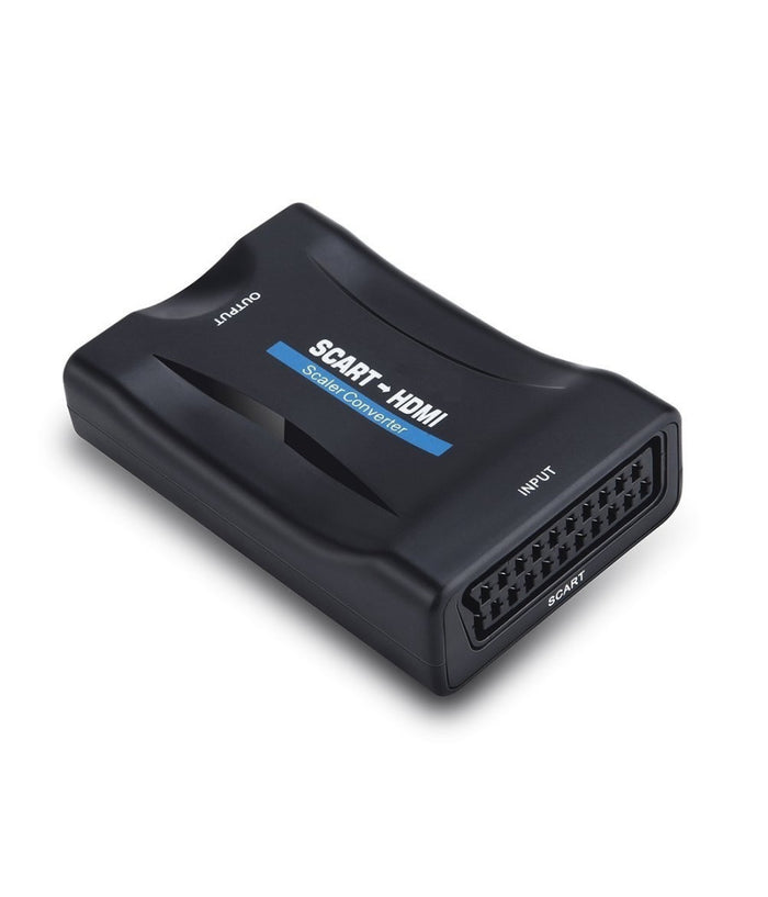 Convertitore Video Hd Av Adattatore Da Scart A Hdmi 720p 1080p Audio Coassiale         