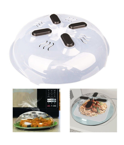 Coperchio Paraschizzi Con Magneti Per Microonde Con Sfiato A Vapore Hover Cover         