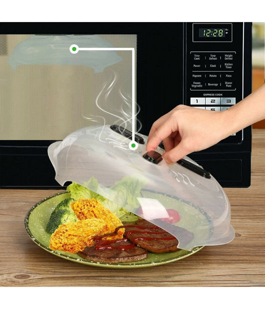 Coperchio Paraschizzi Con Magneti Per Microonde Con Sfiato A Vapore Hover Cover         
